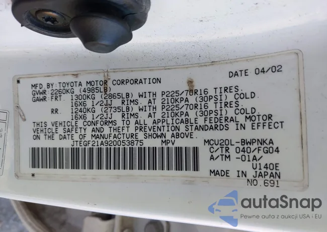 JTEGF21A920053875: 43621256