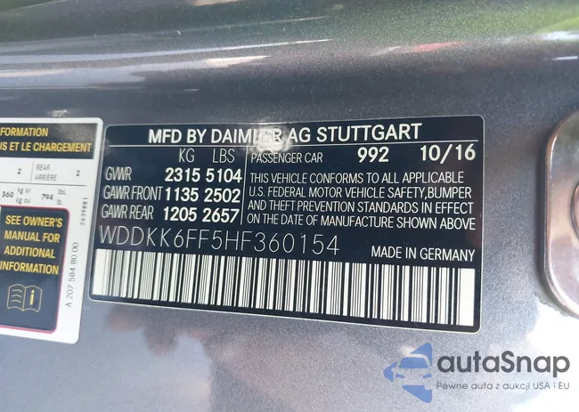 WDDKK6FF5HF360154: 43621994