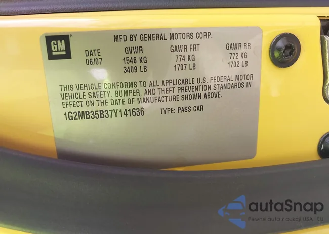 1G2MB35B37Y141636: 43623588