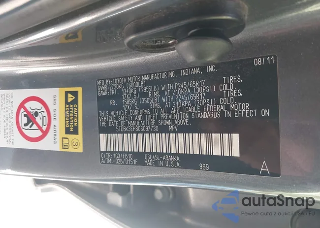 5TDBK3EH8CS097730: 43624191