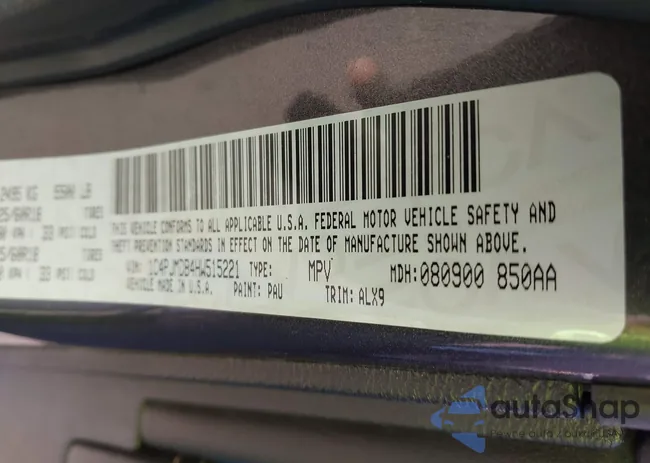 1C4PJMDB4HW515221: 43624204