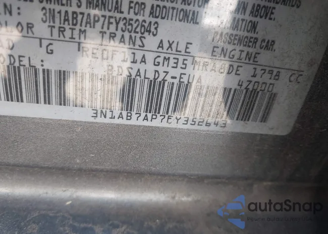 3N1AB7AP7FY352643: 43625295