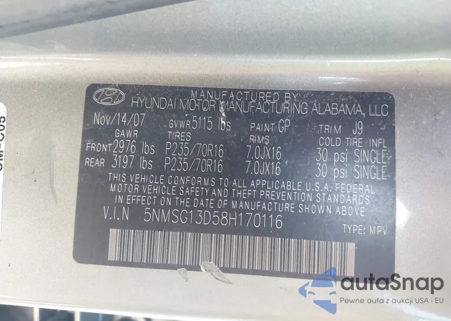 5NMSG13D58H170116: 43625380