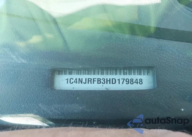 1C4NJRFB3HD179848: 43625781