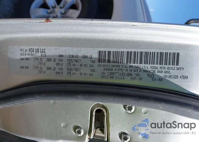 1C6RR7TT1KS510884: 43624916