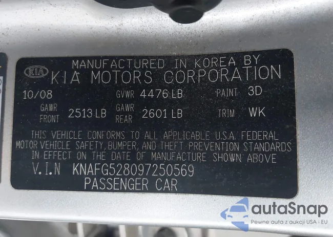 KNAFG528097250569: 43625015