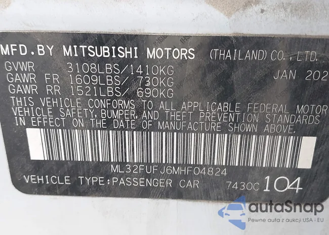 ML32FUFJ6MHF04824: 43626401