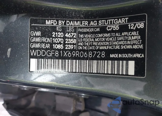 WDDGF81X69R068728: 43626826