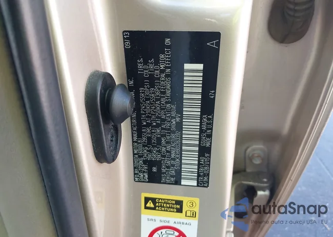 5TDDK3EH9DS263392: 43627370