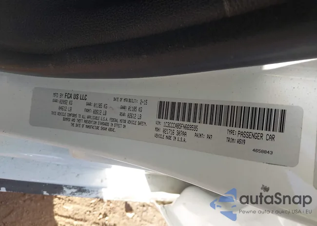 1C3CCCAB5FN669595: 43627549