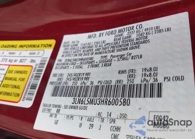 3LN6L5MU3HR600580: 43628663