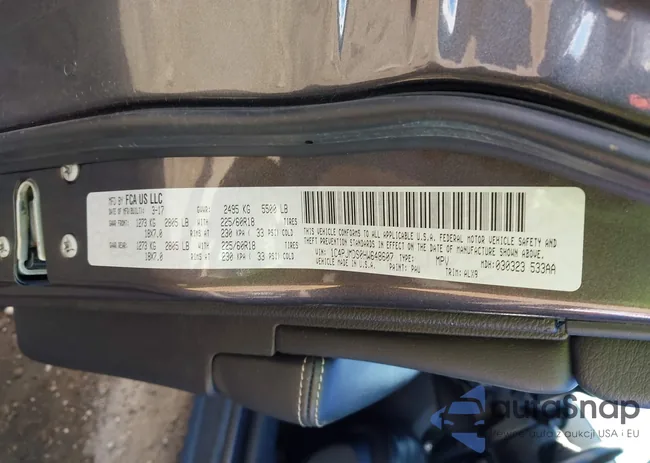 1C4PJMDS0HW648607: 43628721