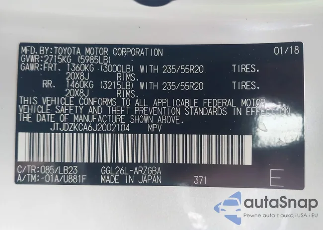 JTJDZKCA6J2002104: 43628169