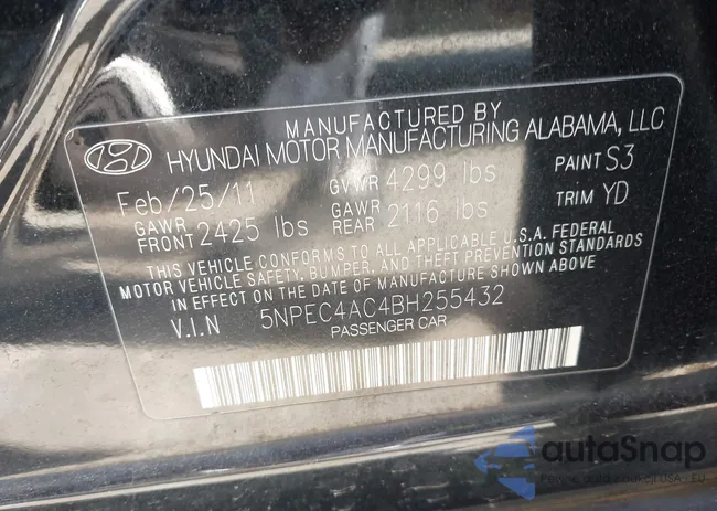 5NPEC4AC4BH255432: 43629470