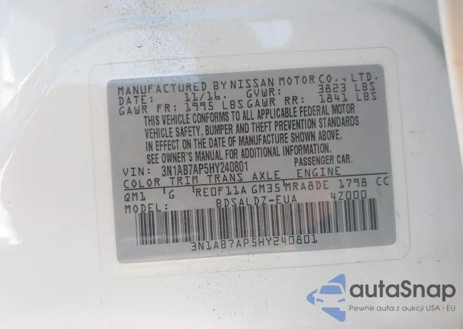 3N1AB7AP5HY240801: 43629548