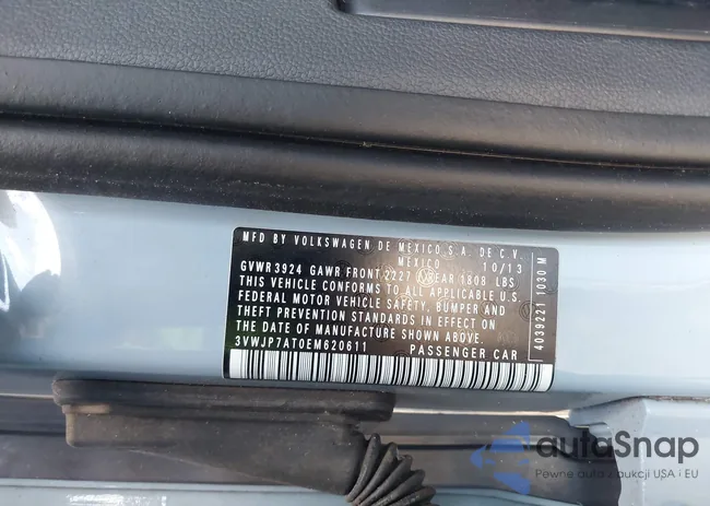 3VWJP7AT0EM620611: 43629671