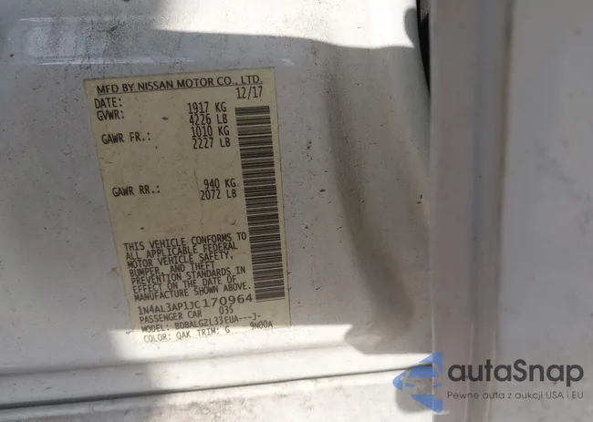 1N4AL3AP1JC170964: 43629786