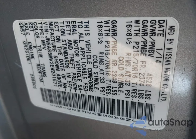 JN8AS5MV2EW201571: 43630271