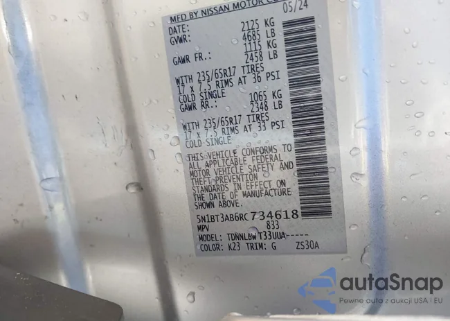 5N1BT3AB6RC734618: 43630358