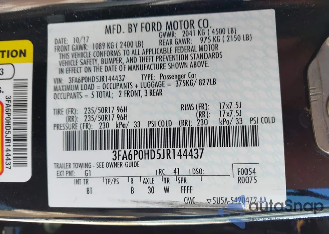 3FA6P0HD5JR144437: 43630637