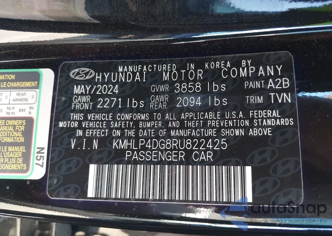 KMHLP4DG8RU822425: 43631648