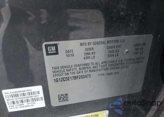 1G1ZC5E17BF203473: 43631059