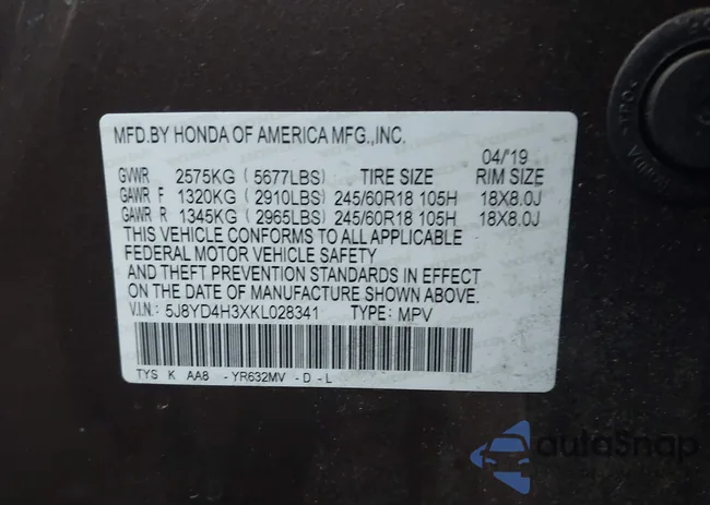 5J8YD4H3XKL028341: 43632417