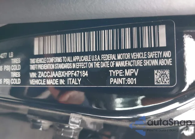 ZACCJAABXHPF47184: 43633387