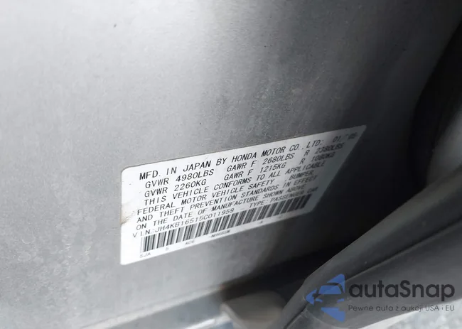 JH4KB16515C011959: 43633778