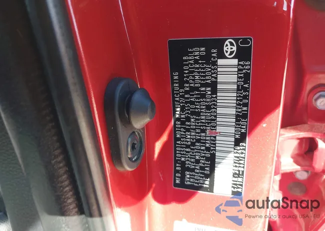 5YFEPRAE0LP092334: 43632907