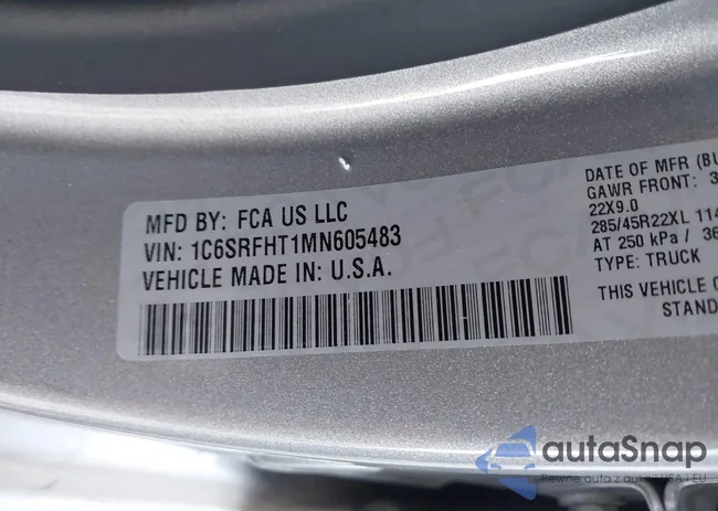 1C6SRFHT1MN605483: 43634297