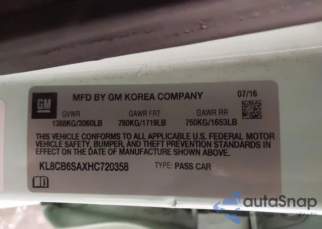 KL8CB6SAXHC720358: 43634699