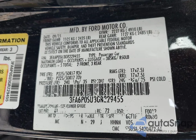 3FA6P0SU3GR229455: 43634823