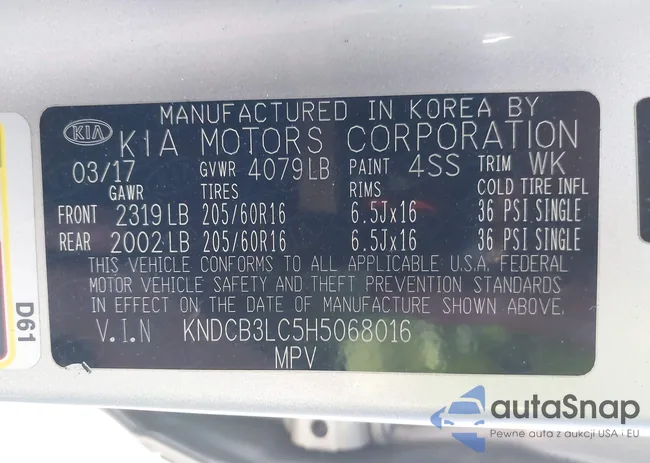 KNDCB3LC5H5068016: 43635510