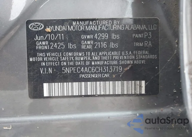 5NPEC4AC6CH313719: 43635522