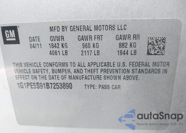 1G1PE5S91B7253890: 43635649