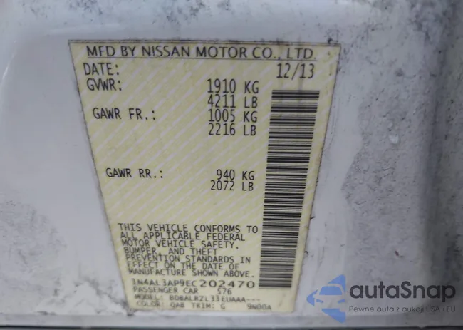 1N4AL3AP9EC202470: 43635834