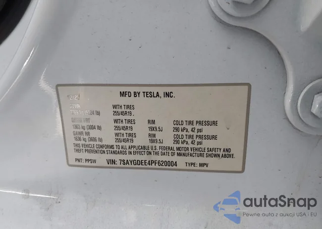 7SAYGDEE4PF620004: 43634942