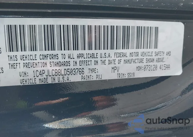 1C4PJLCB8LD503766: 43635210