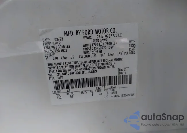 2LMPJ8K99NBL08683: 43636519