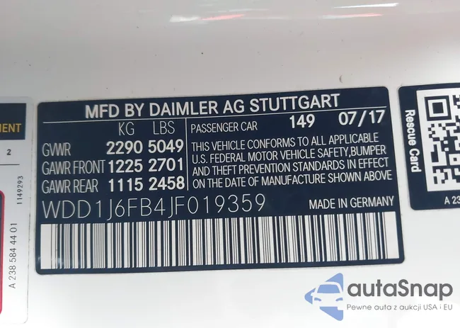 WDD1J6FB4JF019359: 43636706