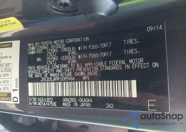 JTEZU5JR9F5085966: 43636142