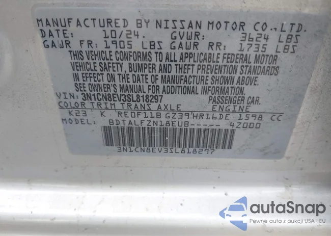 3N1CN8EV3SL818297: 43637351