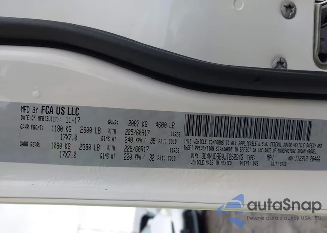 3C4NJDBB0JT252943: 43637602