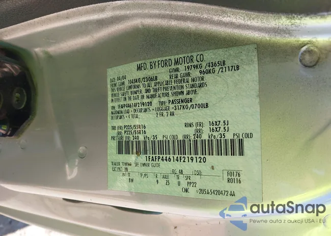 1FAFP44614F219120: 43637646