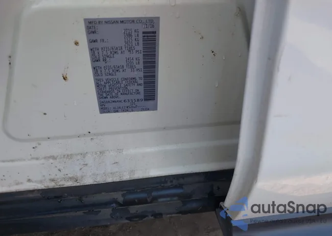 5N1DR2MN4HC635589: 43637761