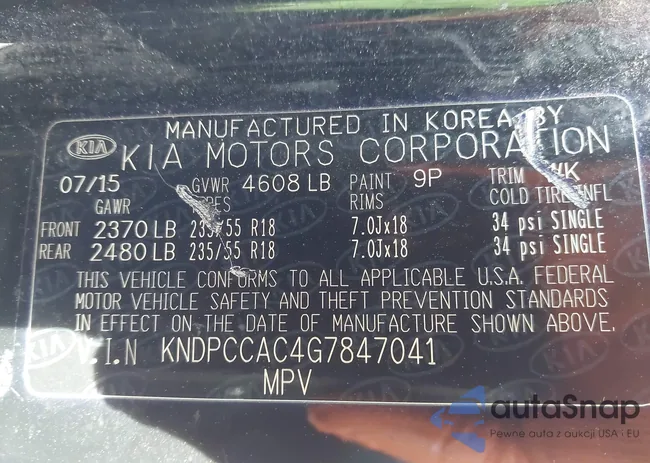 KNDPCCAC4G7847041: 43638363