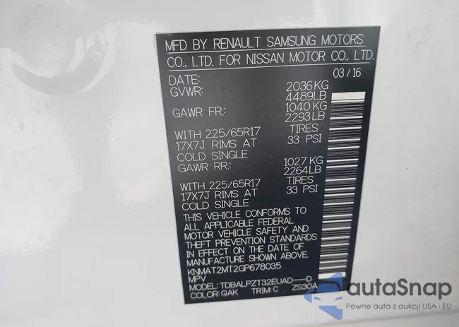 KNMAT2MT2GP678035: 43638467