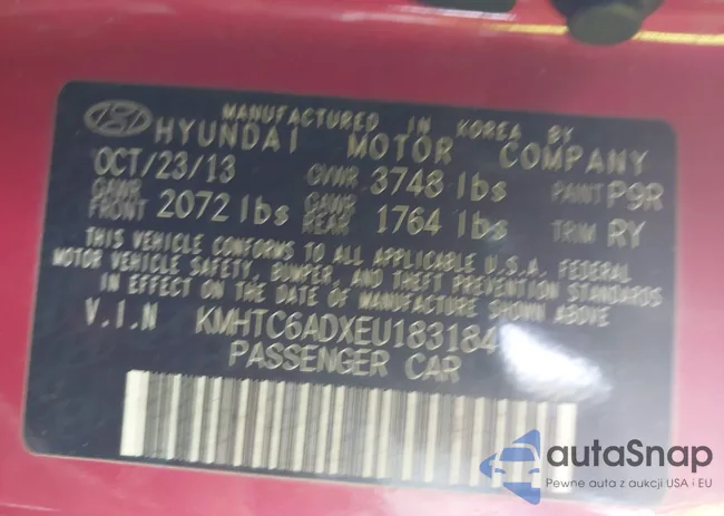 KMHTC6ADXEU183184: 43638482