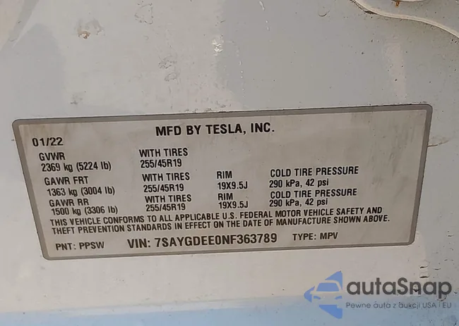 7SAYGDEE0NF363789: 43637995